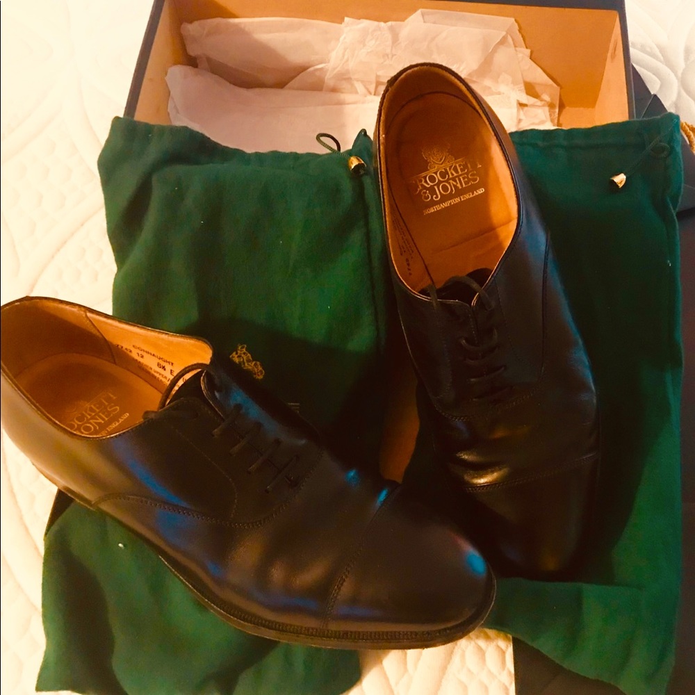 Crocket & Jones Connaught w/ leather soles